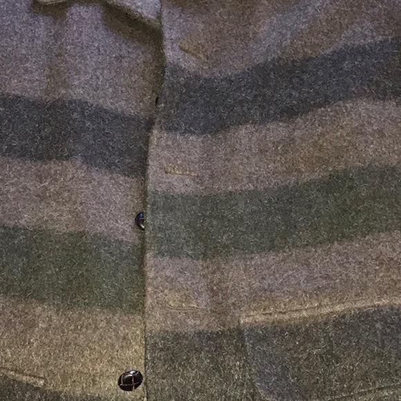 Banana Republic driving coat in wool,mohair and alpaca. - Picture 3 of 6